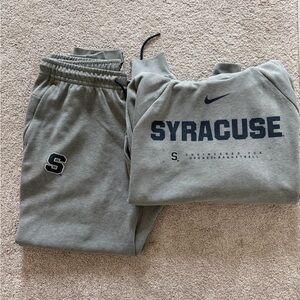 Nike Gray Syracuse Tracksuit- L